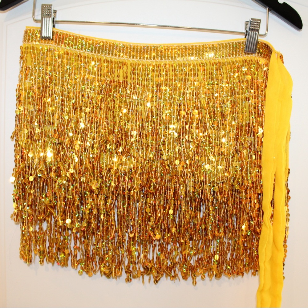 Flapper wrap skirt (OS) (NWOT)